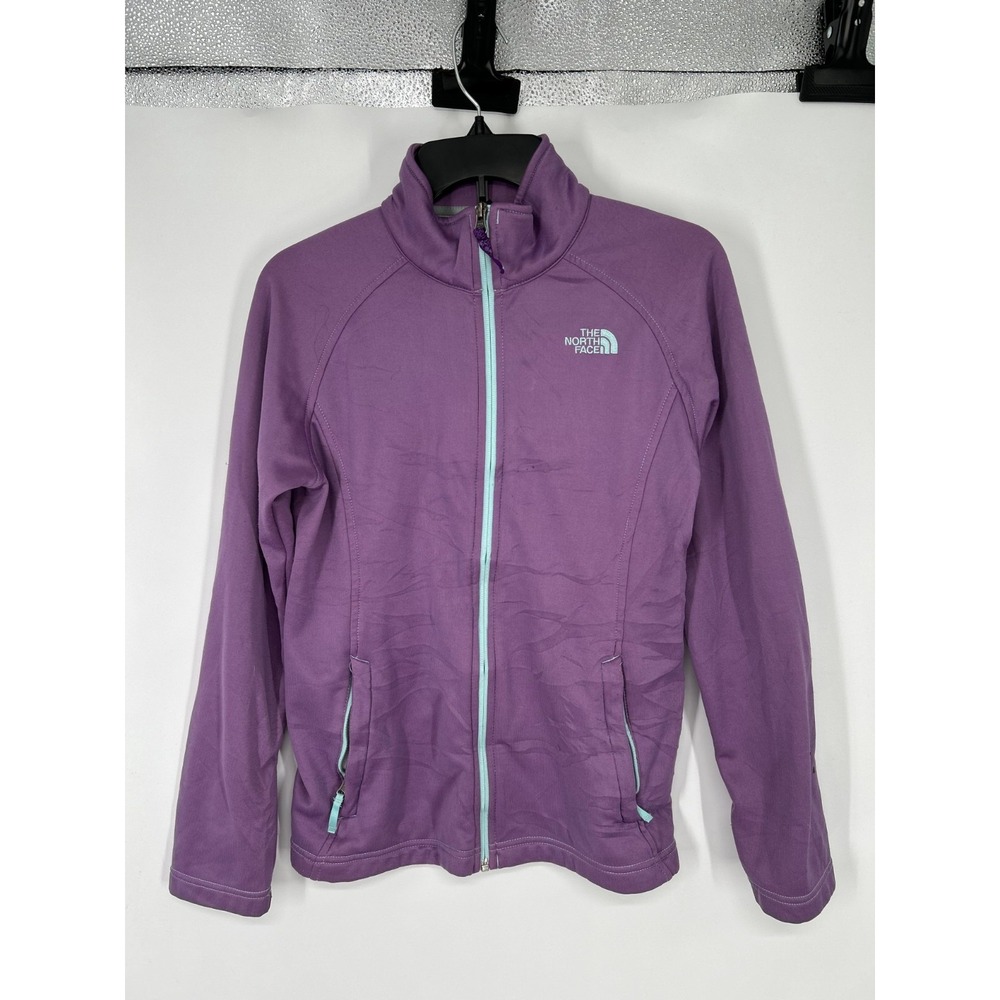 The North Face Jacket Youth Kids‎ Girls XL 18 Lightweight Mock Neck Full Zip Up